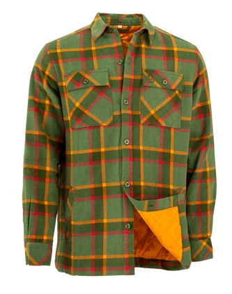 Flanellskjorta fodrad, S