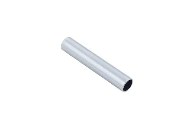 Tube gage roller axle