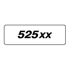 DECAL NAME 525PT5S