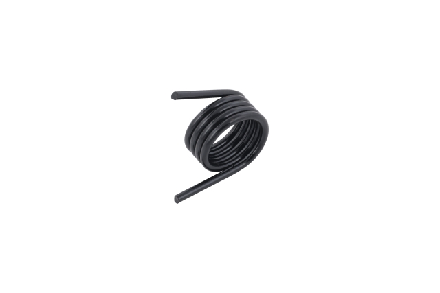 Spring spring, torsion, release lever e-coat black