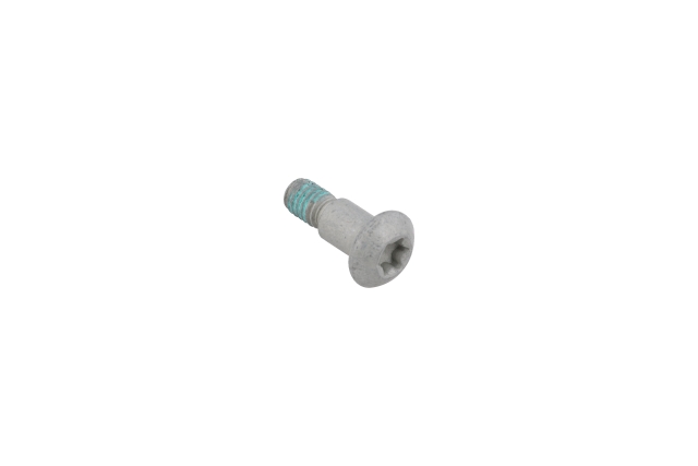Screw 3/8 dia shldr, 5/16-18 thr clear zinc