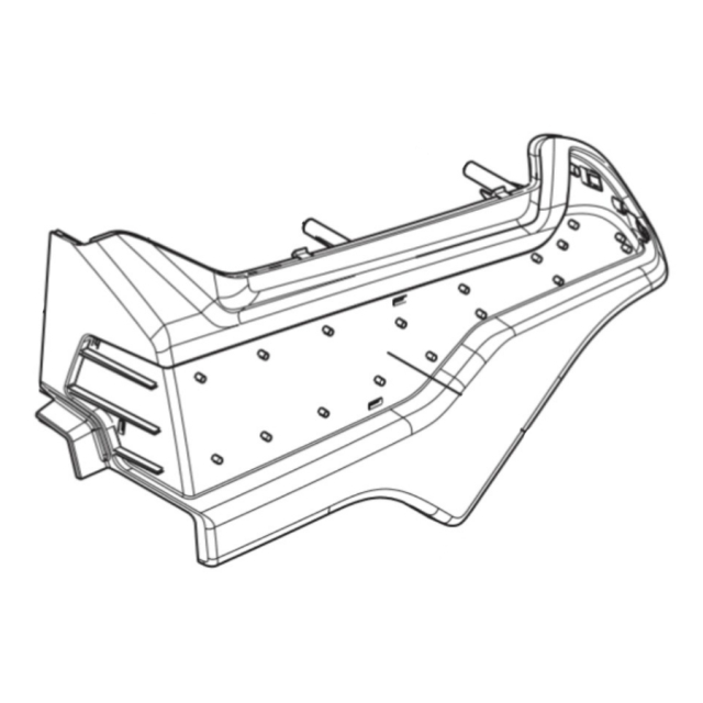 COVER KONTROLLPANEL, UTANFÖR