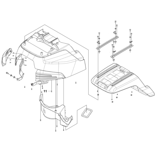 ENGINE HOOD ASSY R418TSX AWD