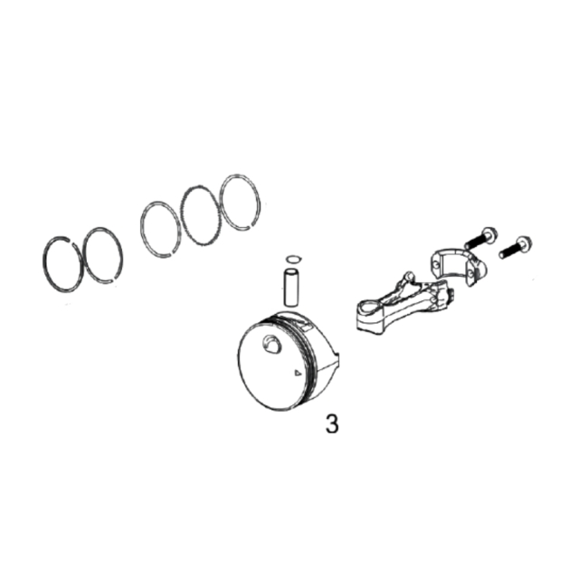 Piston Assy Rvm120 Piston And