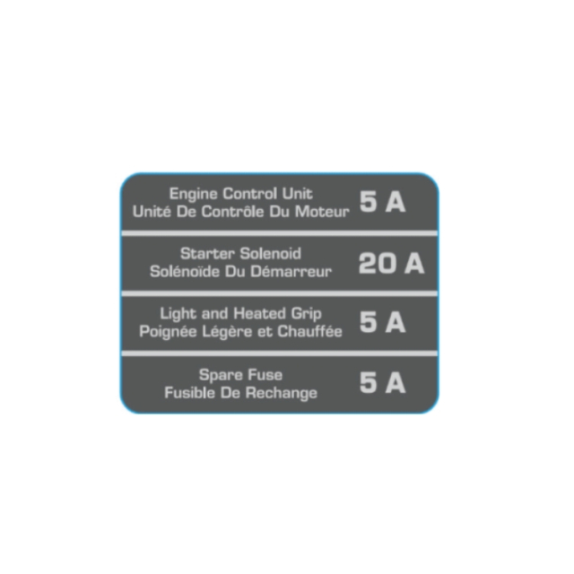 Decal Snow Battery Box Graphic