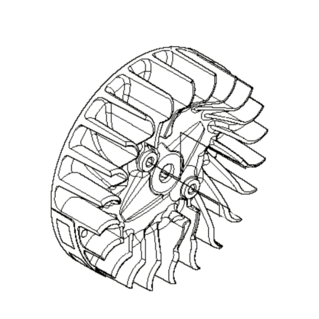 Flywheel Assy D114 G 5932399-02