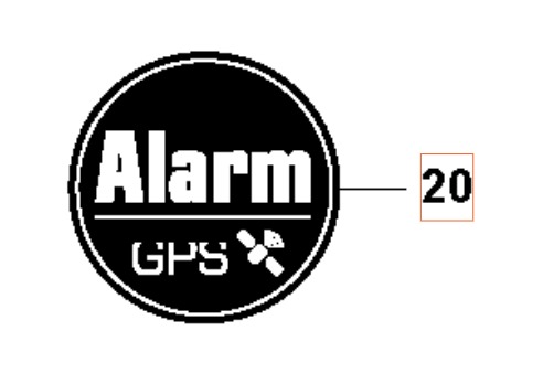Alarm, Gps Klistermärke