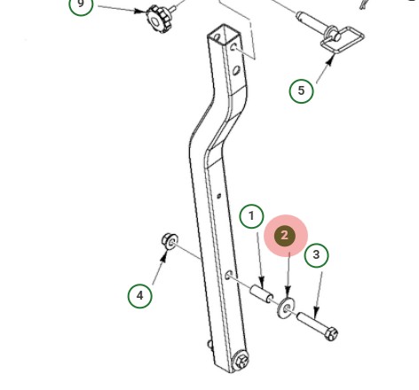 WASHER PLAIN .688X1.75X.138 ST