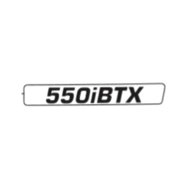 Decal Product Decal 550Ibtx Bl