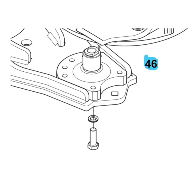 Shaft Pivot Lower Ã 30