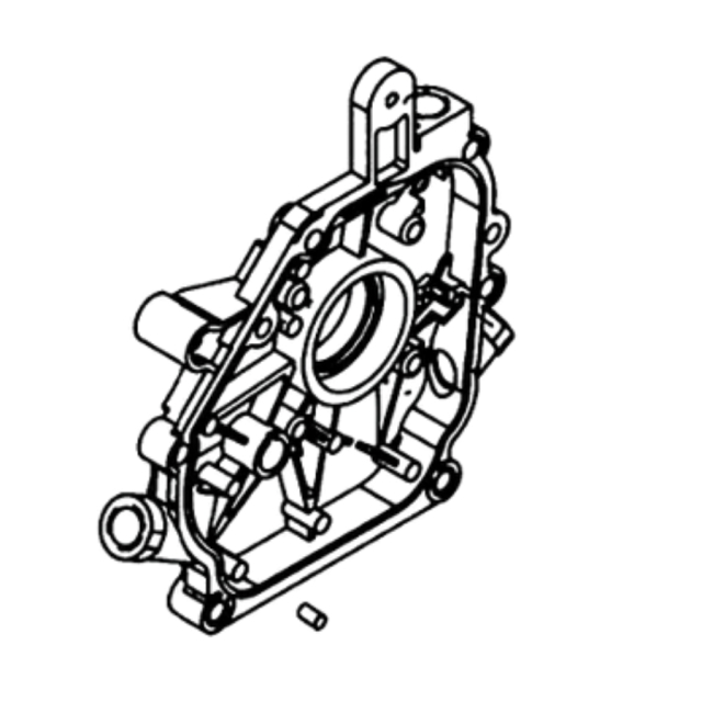 Cover crankcase cover (complete assembly) (sksn4474.1)