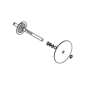 RIGHT WHEEL KIT FOR CL400