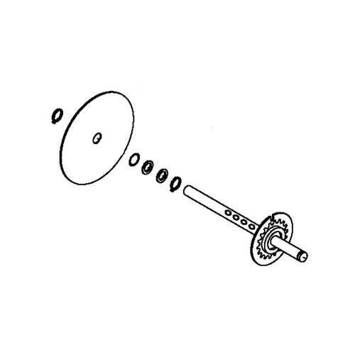 LEFT WHEEL KIT FOR CL400