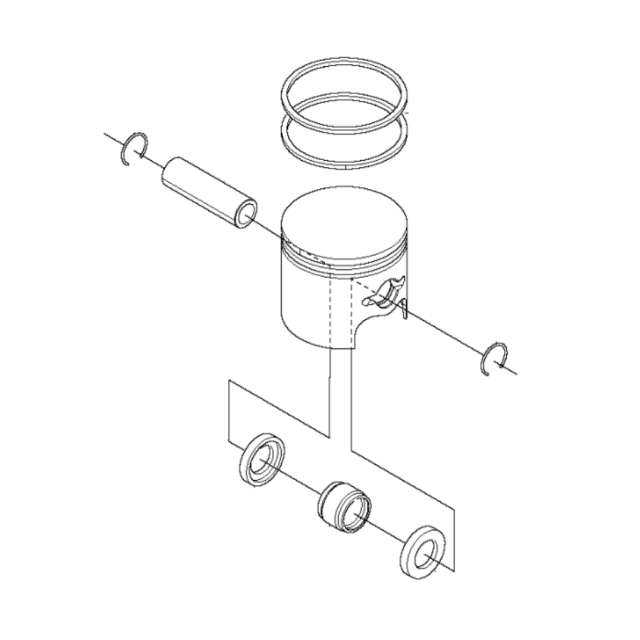 Piston Assy 541Rb