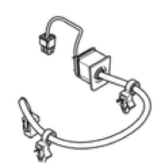 Wiring assy magnetic & loop sensor single l=365mm