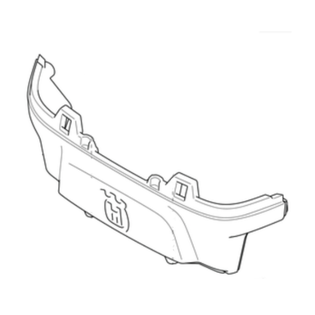 Frame upper rear chassis