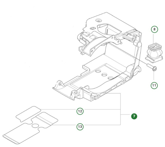 CYLINDER COVER ASSY 39CC HUSQV