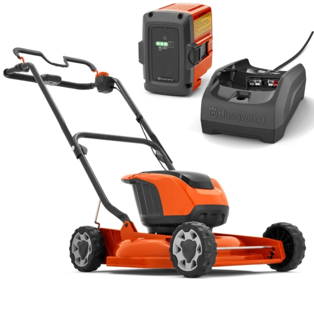 Husqvarna LB 146i Batterigräsklippare Inkl BLi20 & C80