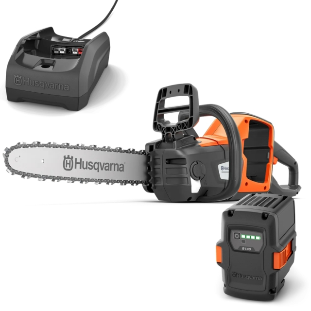 Husqvarna 230i batteridriven motorsåg med batteri och laddare