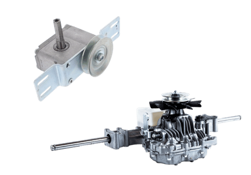 Hydrostatväxellåda och snäckväxel till gräsklippare