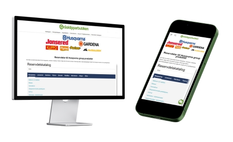 Hitta enkelt reservdelar till din maskin