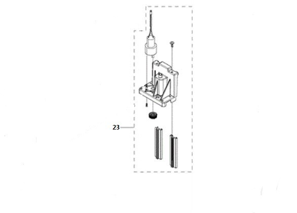 Klipphöjdsjusteringsmotor kit