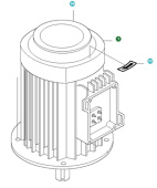 Elmotor 9,2KW, 230V Elmotor 9,2KW, 230V