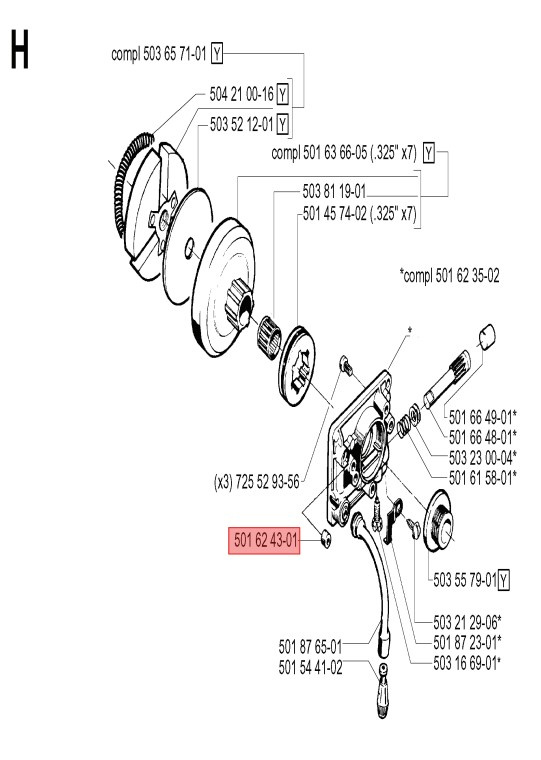 Tätningsring 5016243-01