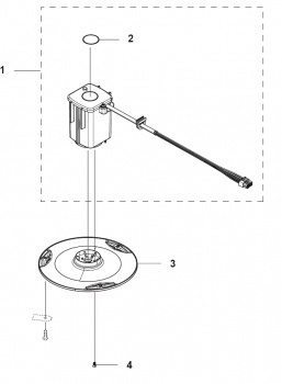 Klippmotor kpl Sileno