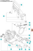 Kopplingskåpa Husqvarna 545, 545G, 545 Mark II, 555 Kopplingskåpa Husqvarna 545, 545G, 545 Mark II, 555