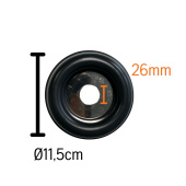 Stödkopp Grå 5039018-02 Stödkopp Grå 5039018-02