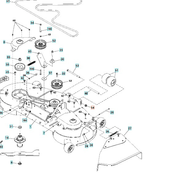 Nut 1/2-13 Hex Flange Nylok Cl