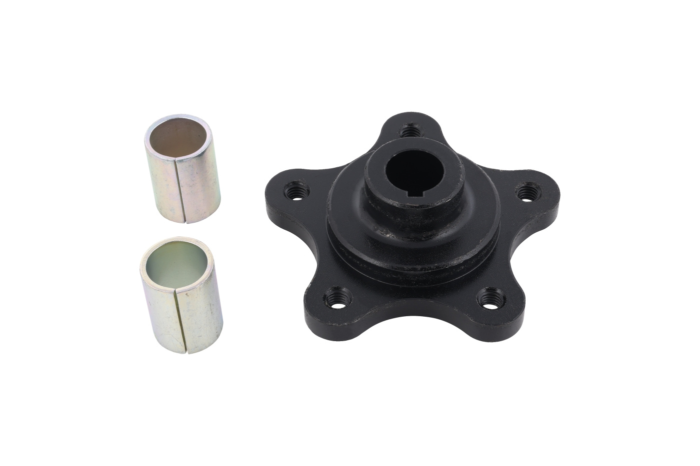 Hub and spacers