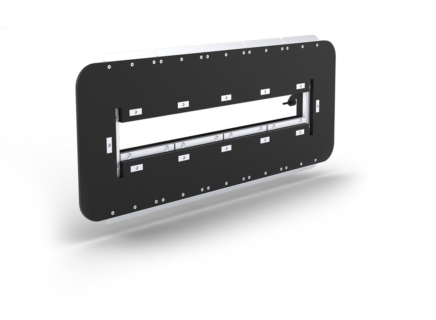 Seal mouth front plate complet