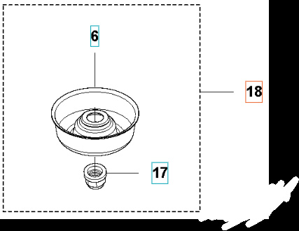 Support Cup Spare Part Kit 5353344-01