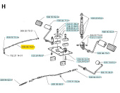 Vajer hydrostat Rider 13, 850HST, 970HST, ProFlex 18, 20, 1200 Vajer hydrostat Rider 13, 850HST, 970HST, ProFlex 18, 20, 1200