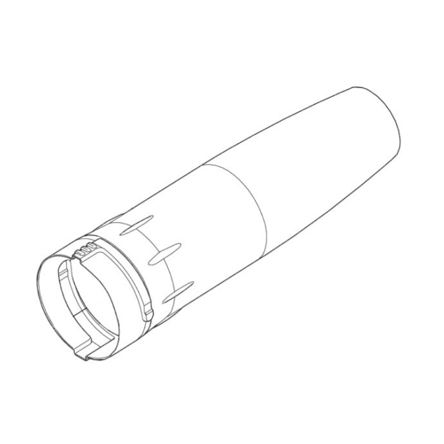 PIPE END D130 HUSQVARNA