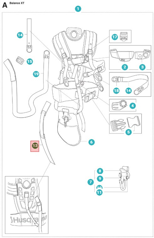 Spännband 5371535-04
