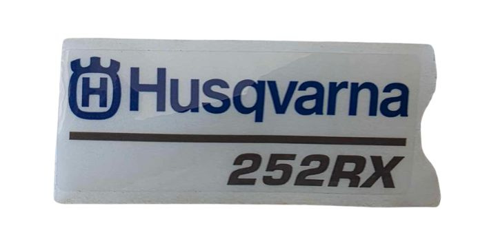Dekal Cylinderkåpa Husqvarna 252RX
