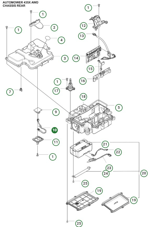 Hållare slingsensor