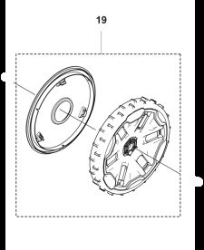 Drivhjul Automower Nera