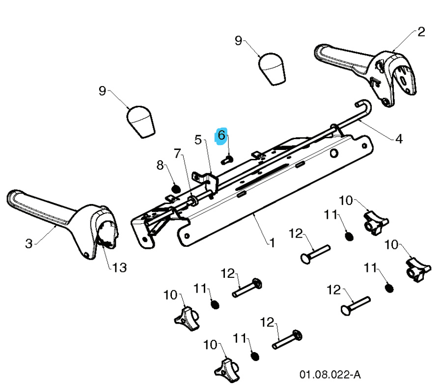 Skruv Hcs 1/4C X 5/8