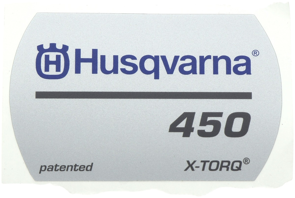 Dekal Husqvarna 450 X-Torq