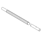 Tube assy IHE4 with bushings Tube assy IHE4 with bushings