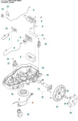 Huvudkablage Automower 310E, 410XE Nera Huvudkablage Automower 310E, 410XE Nera
