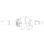 Crankshaft 25MM Crankshaft 25MM