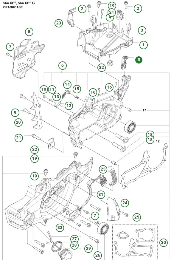 Utslagsbegränsare bakre
