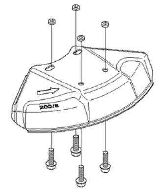 BLADE GUARD ASSY TORX