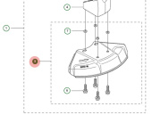 Blade guard assy torx Blade guard assy torx