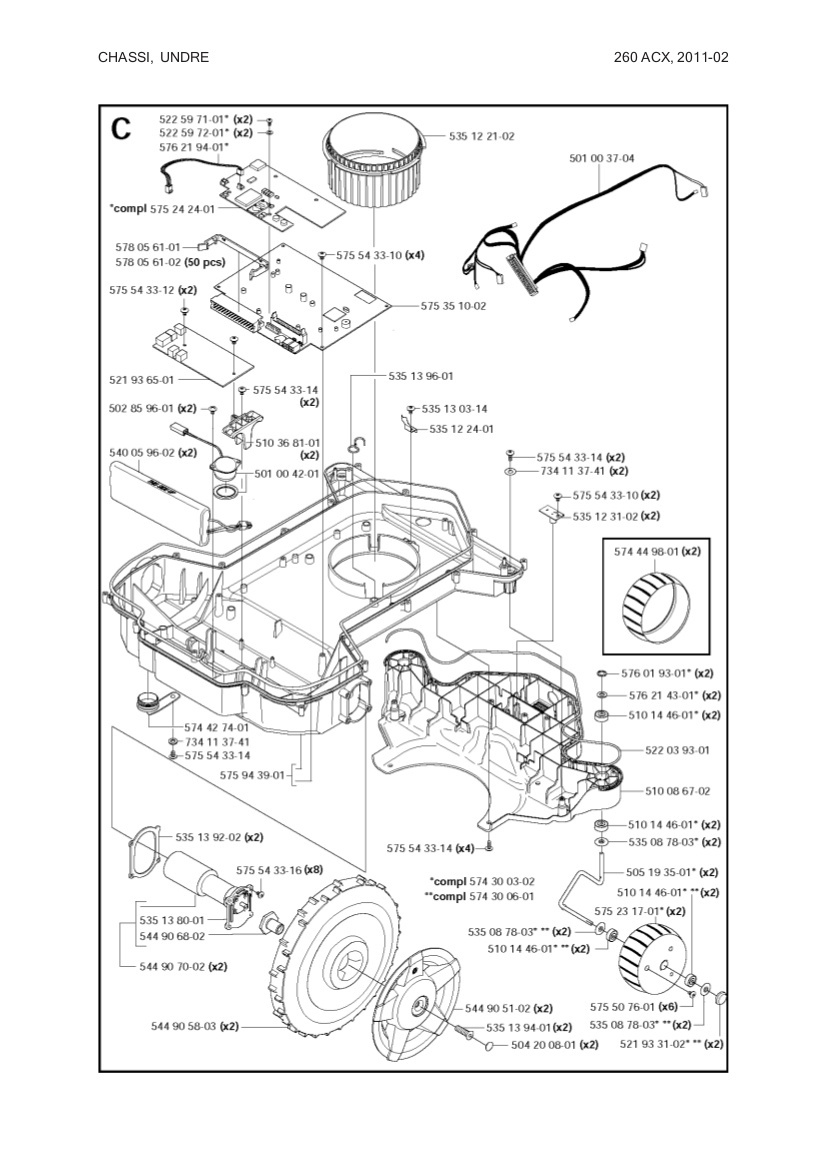 Huvudkretskort 260ACX